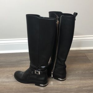 Michael Kors leather riding boot